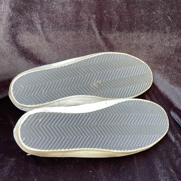 WOMENS SUPERSTAR GOLDEN GOOSE PAISLEY PRINT CANVAS LOW TOP SNEAKERS - 9 - Picture 9 of 11